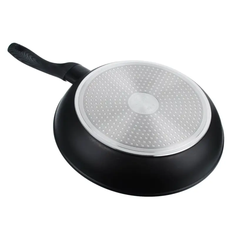 Сковорода SATOSHI Карбон, d28см, литая, антипригарное покрытие Мрамор, индукция