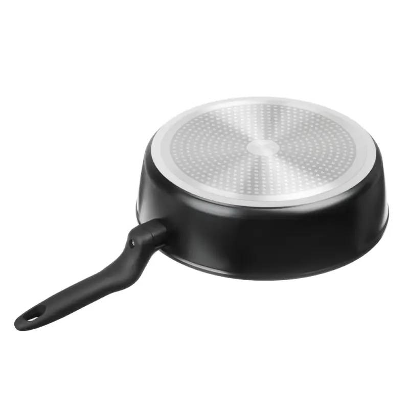 Сковорода SATOSHI Стоун, d28см, литая глубокая, антипригарное покрытие Мрамор, индукция