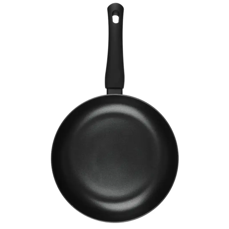 Сковорода SATOSHI Стоун, d24см, литая глубокая, антипригарное покрытие Мрамор, индукция