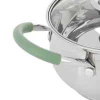 Набор кастрюль SATOSHI Марли - 6 предметов (1,9 л / 3,6 л / 6,0 л) со стеклянными крышками