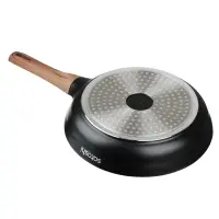 Сковорода SATOSHI Карнуа, d24см, литая, антипригарное покрытие Мрамор, индукция