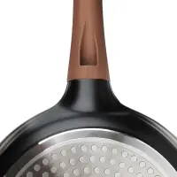 Сковорода SATOSHI Карнуа, d24см, литая, антипригарное покрытие Мрамор, индукция