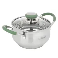 Набор кастрюль SATOSHI Марли - 6 предметов (1,9 л / 3,6 л / 6,0 л) со стеклянными крышками