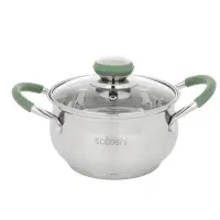 Набор кастрюль SATOSHI Марли - 6 предметов (1,9 л / 3,6 л / 6,0 л) со стеклянными крышками