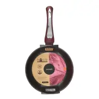 Сковорода SATOSHI Ла, d20см, Мери литая, антипригарное покрытие мрамор, индукция