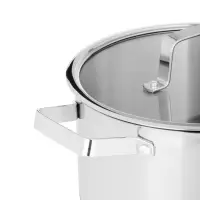 Кастрюля SATOSHI Шато, 5,9л, 24х13,5см, со стеклянной крышкой, индукция