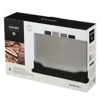 Набор SATOSHI Набор, 30х22см, досок разделочных на 5пр, пластик