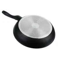 Сковорода SATOSHI Карбон, d28см, литая, антипригарное покрытие Мрамор, индукция