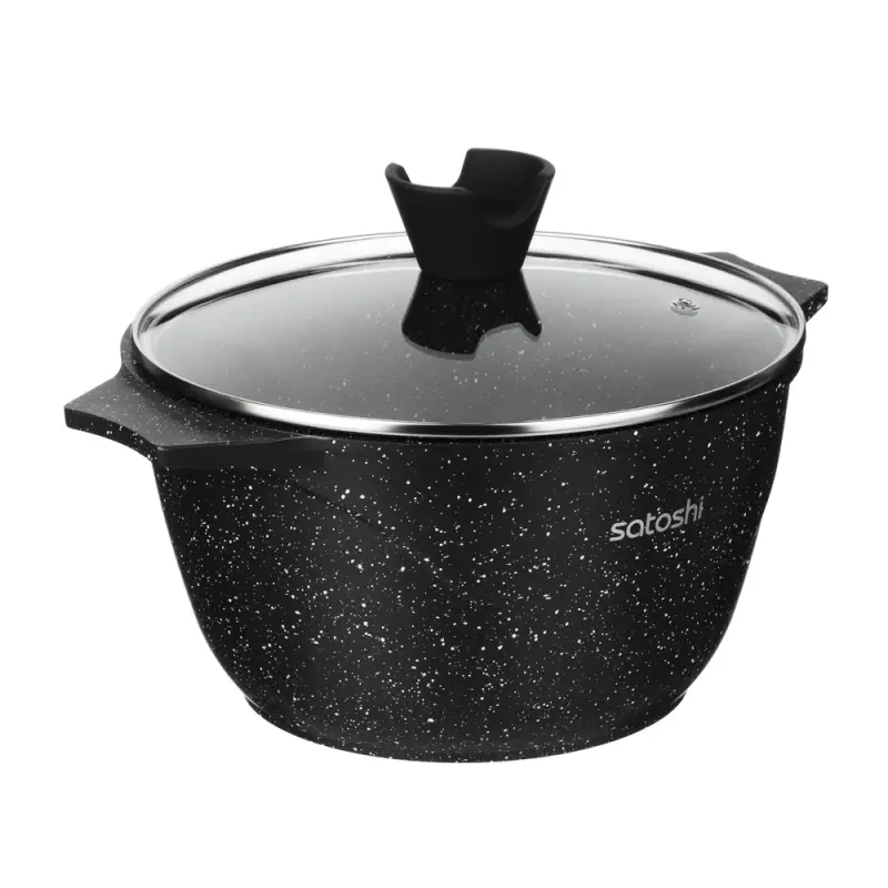 Казан SATOSHI Монфор, 3,7л, 22х12,5см, литой алюминий, индукция