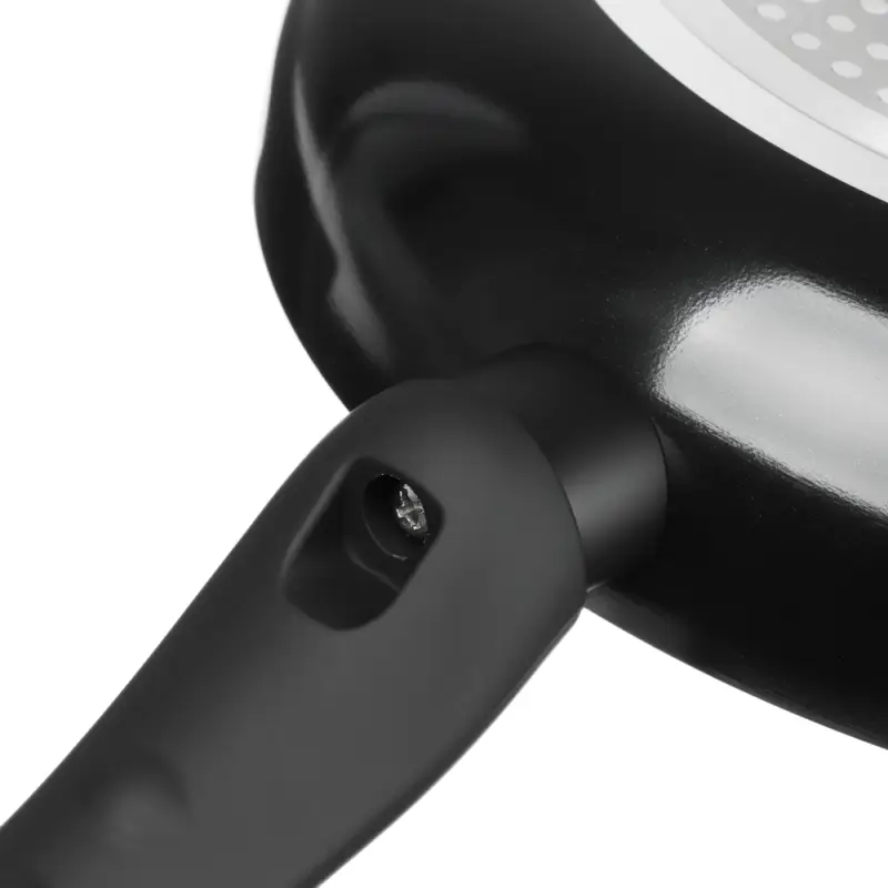 Сковорода SATOSHI Стоун, d24см, литая глубокая, антипригарное покрытие Мрамор, индукция