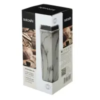 Подставка SATOSHI Мрамор, для ножей 10x10x22, 5см, полипропиленовые разделители