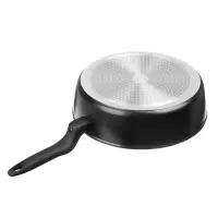 Сковорода SATOSHI Стоун, d28см, литая глубокая, антипригарное покрытие Мрамор, индукция