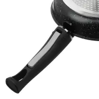 Набор посуды SATOSHI Nera, 4 предмета: ковш 1,3 л, сковороды 20 и 24 см, съёмная ручка, мраморное антипригарное покрытие, для индукции