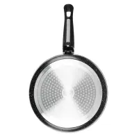 Набор посуды SATOSHI Nera, 4 предмета: ковш 1,3 л, сковороды 20 и 24 см, съёмная ручка, мраморное антипригарное покрытие, для индукции