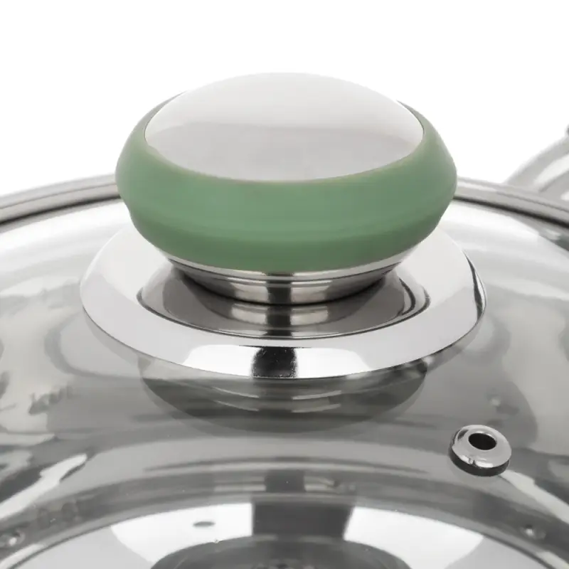 Набор кастрюль SATOSHI Марли - 6 предметов (1,9 л / 3,6 л / 6,0 л) со стеклянными крышками