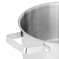 Кастрюля SATOSHI Шато, 5,9л, 24х13,5см, со стеклянной крышкой, индукция