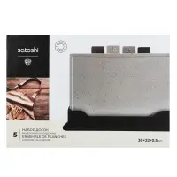 Набор SATOSHI Набор, 30х22см, досок разделочных на 5пр, пластик