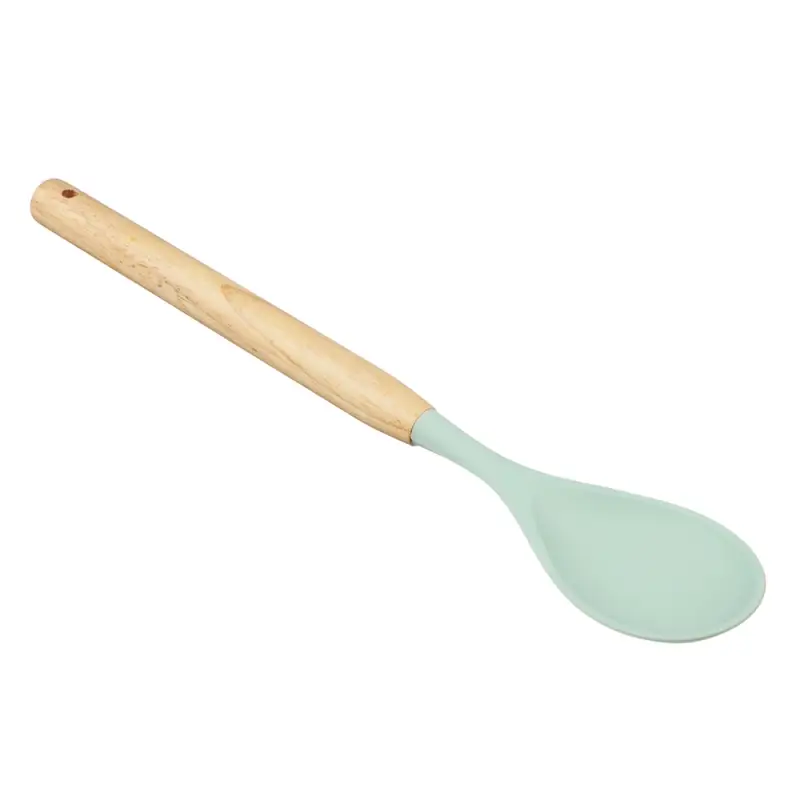 Набор SATOSHI Аллон, кухонных принадлежностей 12пр., зеленый, силикон