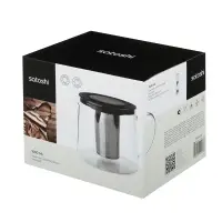 Чайник SATOSHI Цейлон, 1,5л, заварочный, жаропрочное стекло