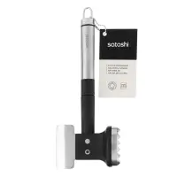 Топор SATOSHI Альфа, кухонный с молотком для отбивания мяса, нержавеющая сталь