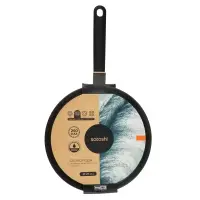 Сковорода SATOSHI Графит, d25см, блинная, антипригарное покрытие, индукция