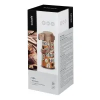 Термос SATOSHI Термос, 1,9 л, с пневмонасосом "Мокко", стеклянная колба