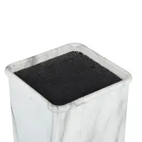 Подставка SATOSHI Мрамор, для ножей 10x10x22, 5см, полипропиленовые разделители