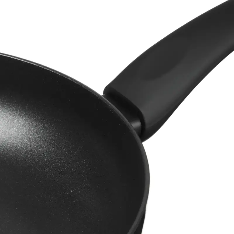 Сковорода SATOSHI Стоун, d24см, литая глубокая, антипригарное покрытие Мрамор, индукция