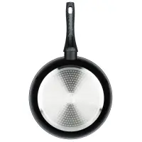 Сковорода SATOSHI Карбон, d28см, литая, антипригарное покрытие Мрамор, индукция