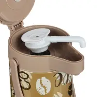 Термос SATOSHI Термос, 1,9 л, с пневмонасосом "Мокко", стеклянная колба