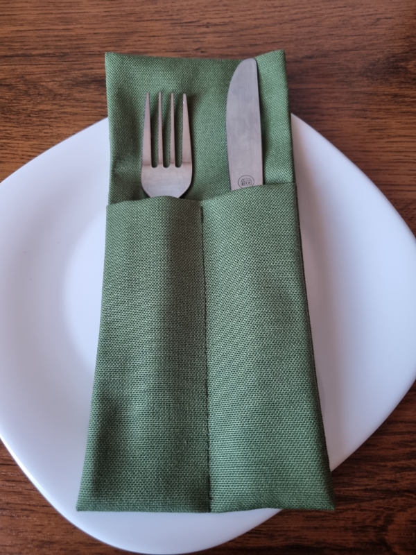 Конверты для сервировки зеленые 4 шт. Конверты для сервировки зеленые 4 шт.