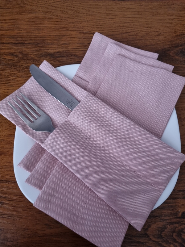 Конверты для сервировки Розовые 4 шт. Конверты для сервировки Розовые 4 шт.