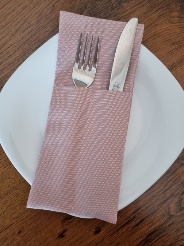 Конверты для сервировки Розовые 4 шт. Конверты для сервировки Розовые 4 шт.