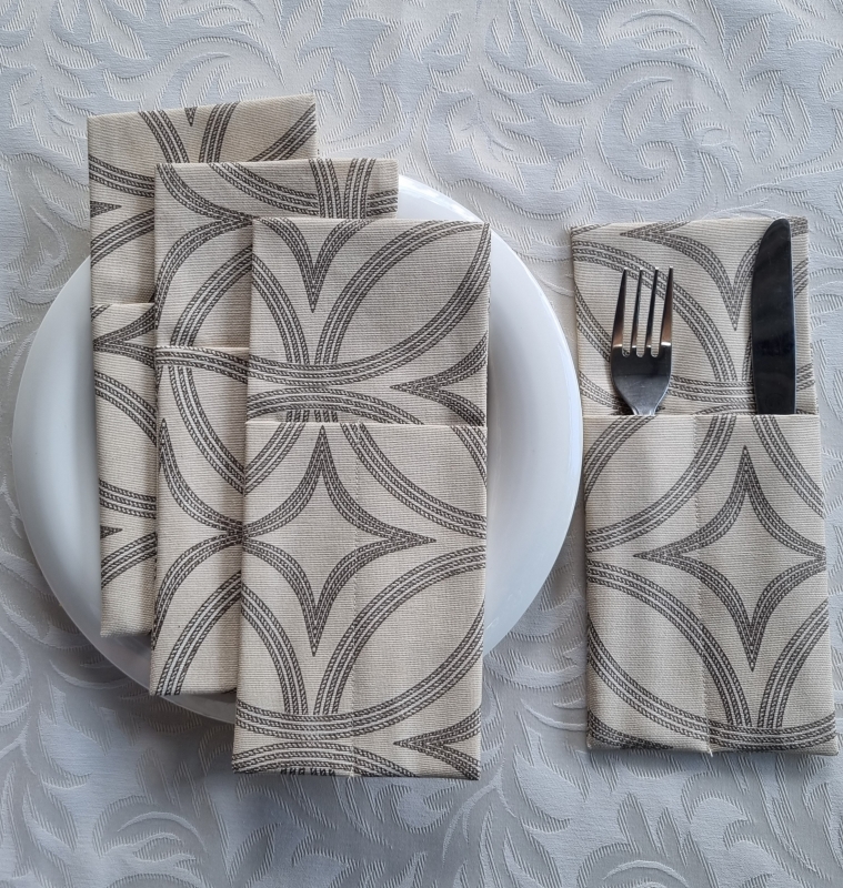 Конверты для сервировки Узоры 4 шт. Конверты для сервировки Узоры 4 шт.