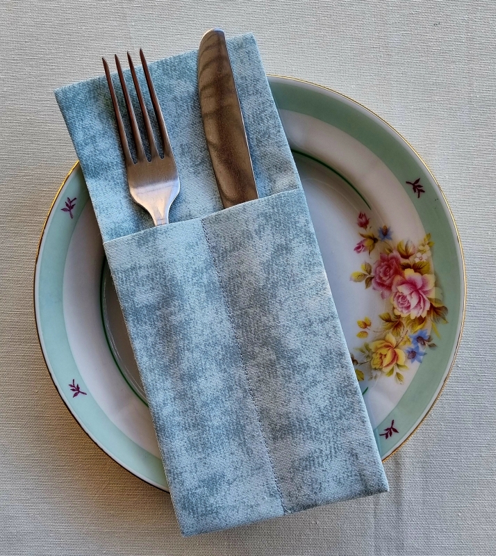 Конверты для сервировки мрамор бирюза 4 шт. Конверты для сервировки мрамор бирюза 4 шт.