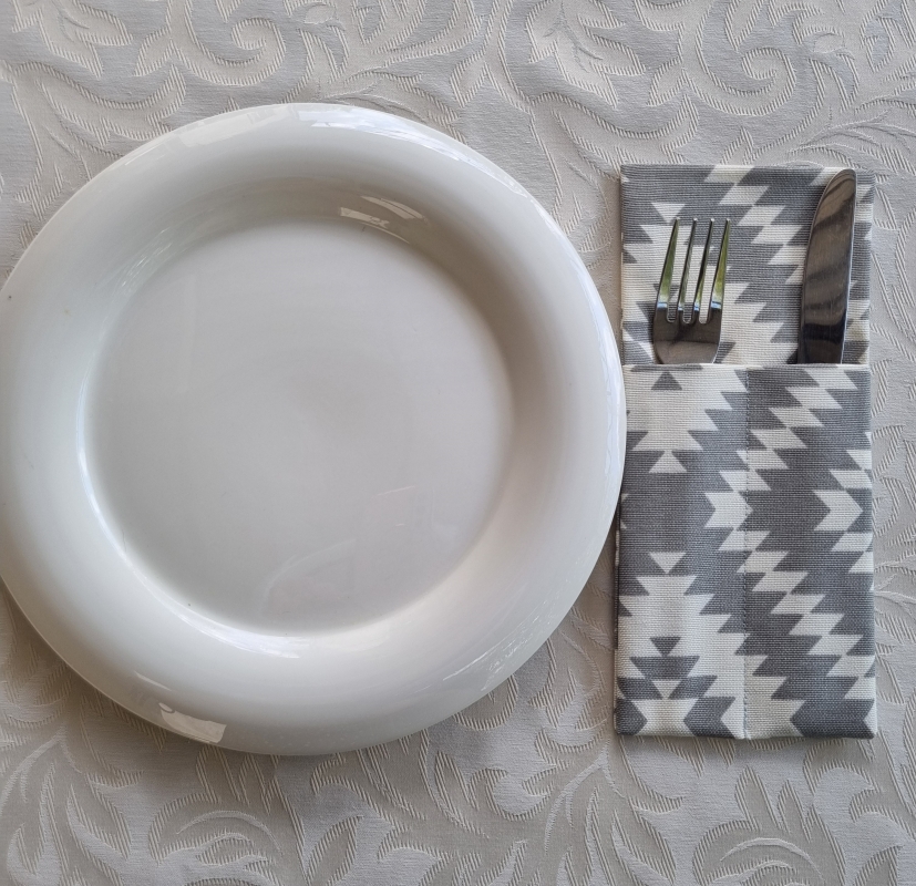 Конверты для сервировки Геометрия 4 шт. Конверты для сервировки Геометрия 4 шт.