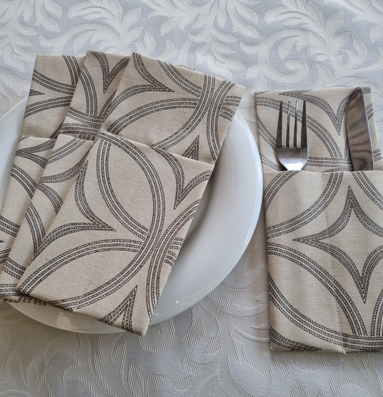 Конверты для сервировки Узоры 4 шт. Конверты для сервировки Узоры 4 шт.