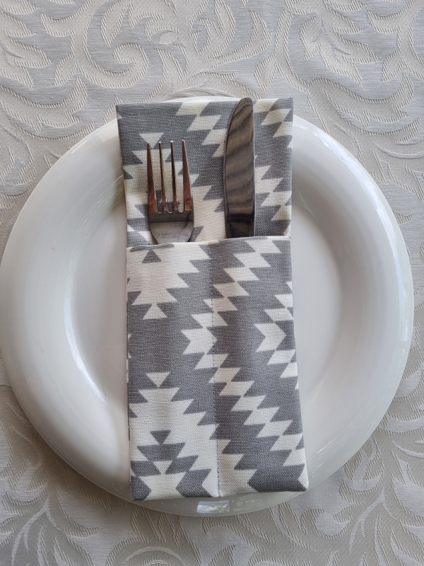 Конверты для сервировки Геометрия 4 шт. Конверты для сервировки Геометрия 4 шт.