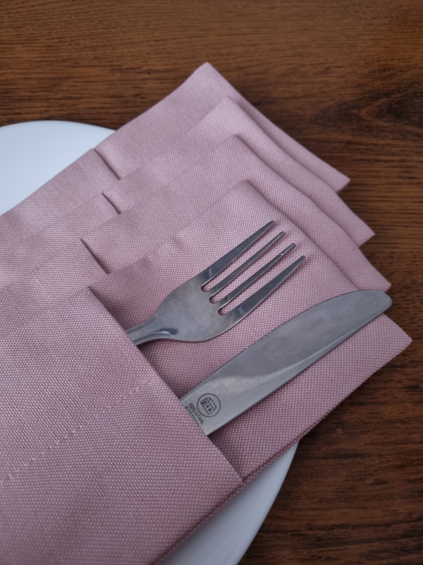 Конверты для сервировки Розовые 4 шт. Конверты для сервировки Розовые 4 шт.