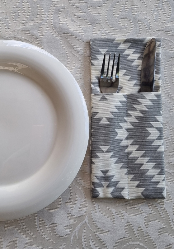 Конверты для сервировки Геометрия 4 шт. Конверты для сервировки Геометрия 4 шт.