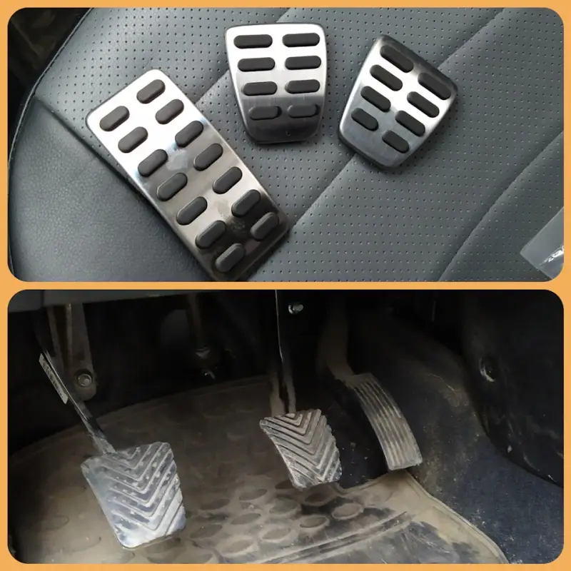 Накладки на педали Kia Rio, Hyundai Solaris, Creta