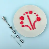 Насадки кондитерские с ершиком 6 предметов Насадки кондитерские с ершиком 6 предметов