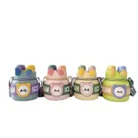 Бутылка термос Мишка 850мл (ассортимент) Бутылка термос Мишка 850мл (ассортимент)