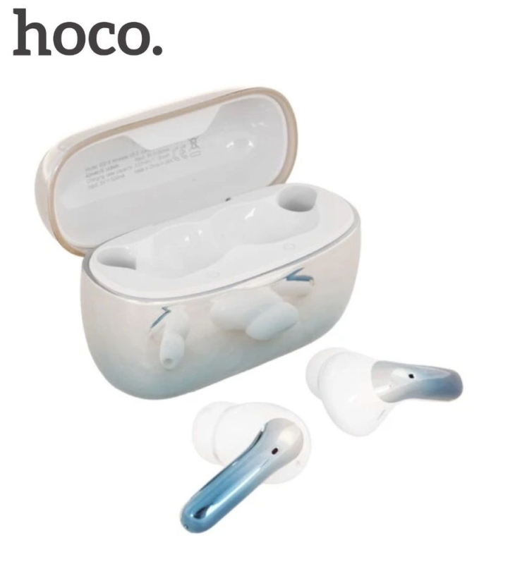 Наушники беспроводные Hoco EQ16 синие Наушники беспроводные Hoco EQ16 синие