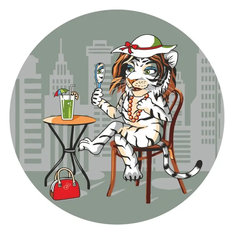 Подставка под горячее Тигр Кайфолов диаметр 20 см (ассортимент) Подставка под горячее Тигр Кайфолов диаметр 20 см (ассортимент)