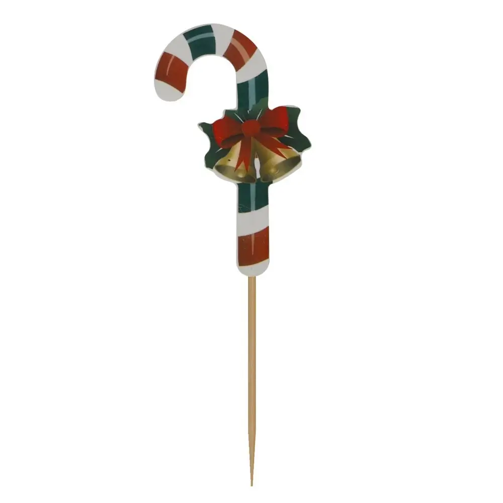 Топпер для украшения Новогодняя компания набор 6 шт Топпер для украшения Новогодняя компания набор 6 шт