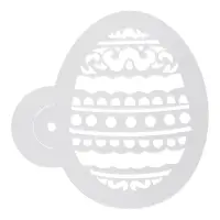 Трафареты для украшения пасхальной выпечки 3шт