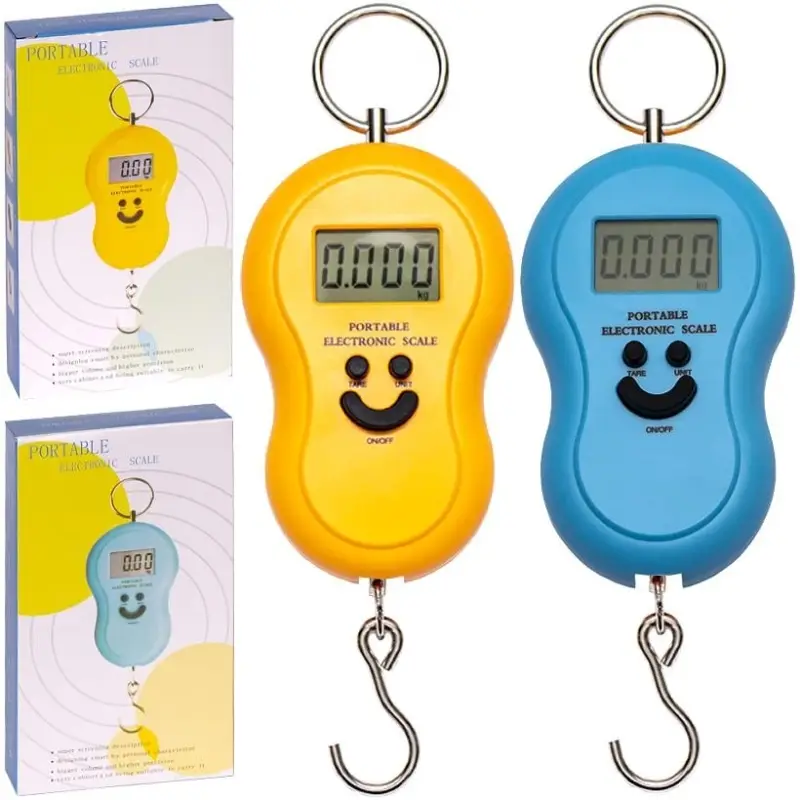 Весы электронные (цвет в ассортименте)