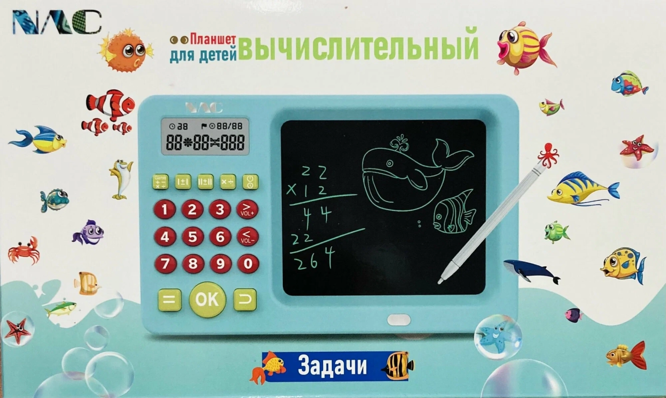 Электронный планшет-калькулятор для рисования и для арифметики Электронный планшет-калькулятор для рисования и для арифметики