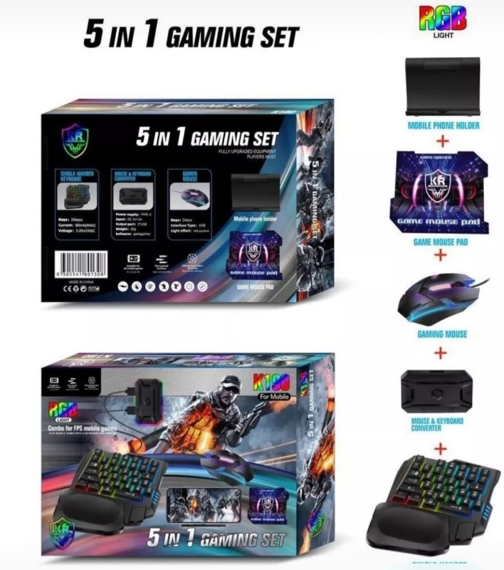Игровой набор для смартфона 5в1 Игровой набор для смартфона 5в1